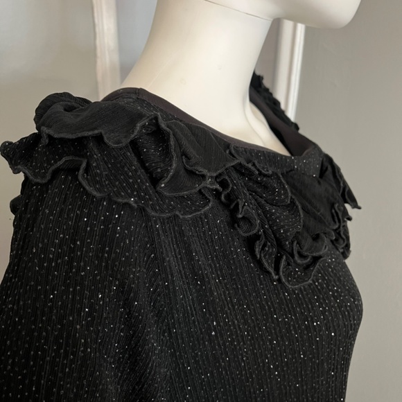 Onyx Evening Black Dress - Picture 2 of 10